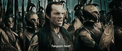 Just in case you needed to watch Lord of the Rings in Elvish