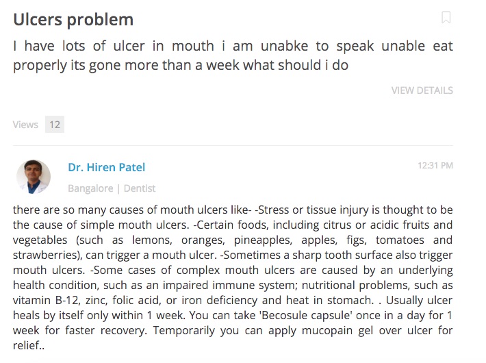 Thanks, Dr. Patel!